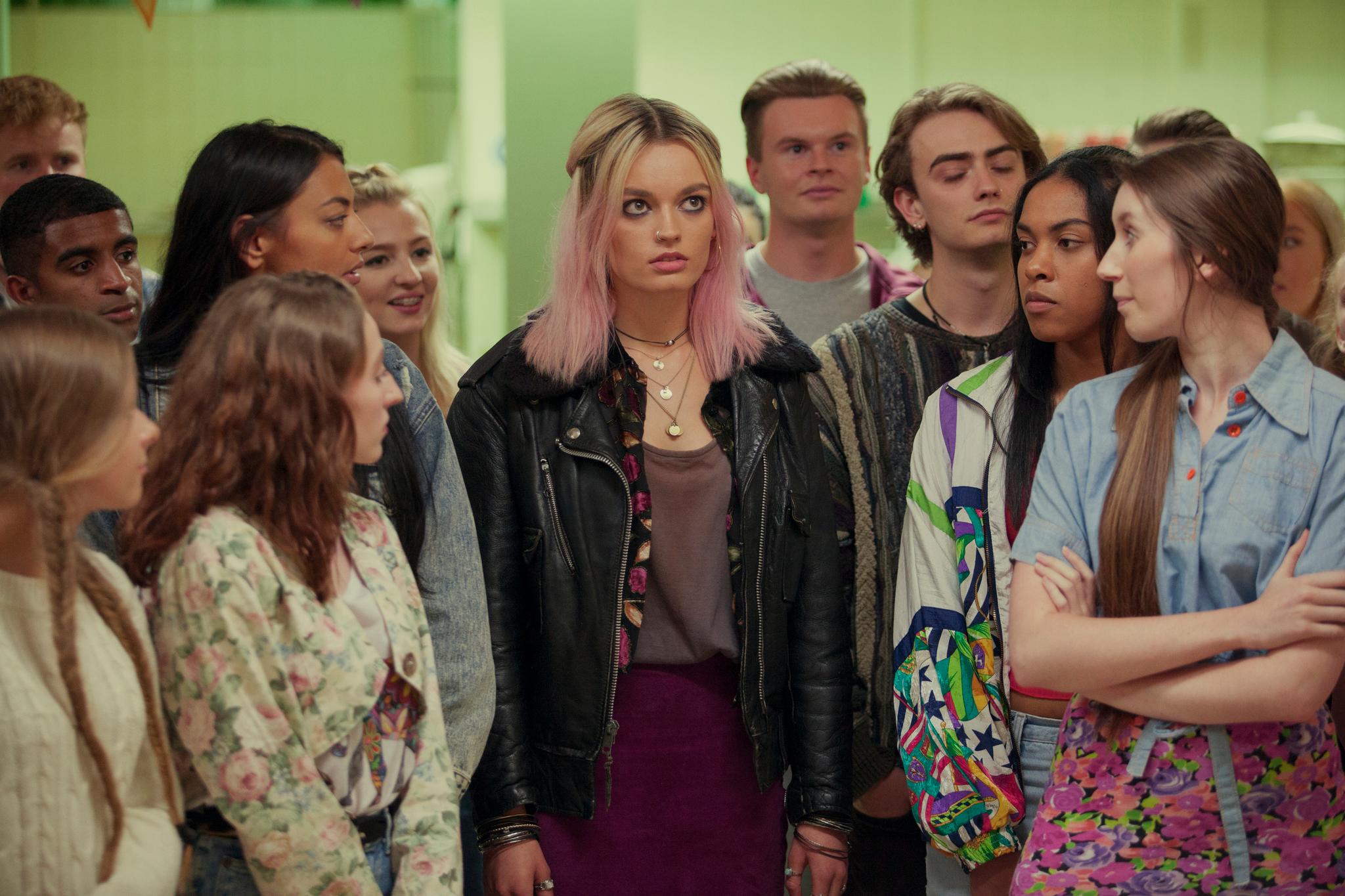 From being the "bad girl" with a troubled background, she discovers her true potential as a brilliant student.